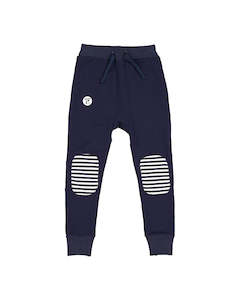 Winter Clearance: RT1411 TRIBE SPACEPANT IN NAVY & STRIPE