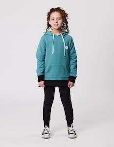 Size 1: RT1406 TRIBE HOOD IN JADE GREEN