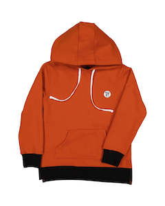 Fleece: RT1008 TRIBE HOOD IN RUST