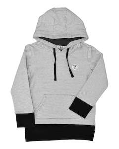 RT0408 TRIBE HOOD in STRIPE