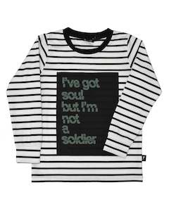 Autumn Winter 2019 Clearance: RD1100 SOLDIER TEE in STRIPE