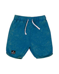 RD2430 PETROL ACID WASH SHORTS