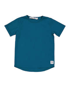 Size 2: RT1701 RAD TRIBE TEE IN PETROL