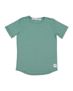 Size 10: RT1708 RAD TRIBE TEE IN GREEN