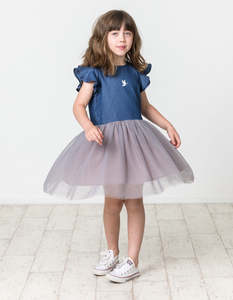 Kissed By Radicool 2: KR1510 DENIM FRILL TUTU