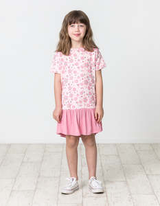 Kissed By Radicool 2: KR1503 FALLING BLOSSOM FRILL DRESS