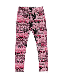 KR1313 KISSED GRAFFITI LEGGING