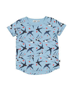 Kissed By Radicool Spring 1: KR1306 SWALLOWS TEE