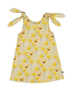 KR1303 HEY BUTTERCUP TIE DRESS