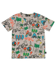 RD1410 BEACHED GRAFFITI TEE