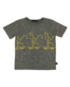 RD1417 TRIPLE MONKEY TEE