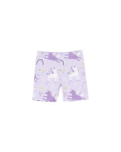 Size 10: KR2505 MAGICAL UNICORNS BIKE SHORT