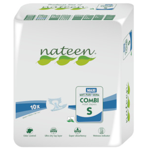 Nateen: Nateen Combi Maxi 2650 ml Small unisex briefs (adult diapers)