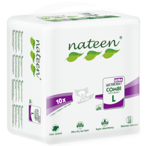 Nateen Combi Ultra 5500 ml Large unisex briefs (adult diapers)