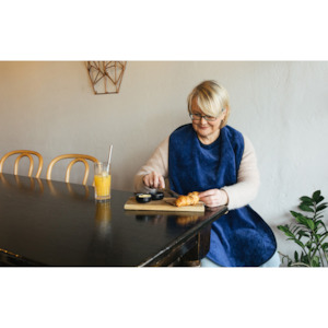 Health Wellbeing: Waterproof bib for adults - extra absorbent - large