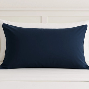 Bed Protectors: Jersey cotton pillow protector - navy