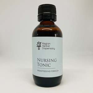 HERBAL DISPENSARY NURSING TONIC BOTTLE