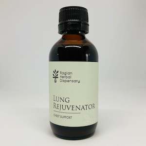 HERBAL DISPENSARY LUNG REJUVENATOR TONIC BOTTLE