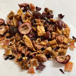 Fruit Tea: ORGANIC MELLOW CARROT & CRANBERRY FRUIT TEA BLEND