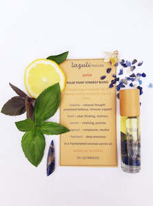 Herbal Tea Blends: LAZULI RAGLAN PULSE POINT SYNERGY BLENDS 10ML