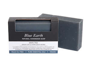 Vegan: BLUE EARTH MAN-TRA SOAP