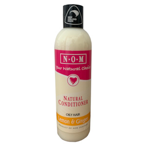 Shampoo Conditioner: N.O.M LEMON & GINGER NATURAL CONDITIONER 250ML