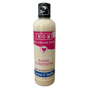 Shampoo Conditioner: N.O.M COCONUT & VANILLA NATURAL CONDITIONER 250ML