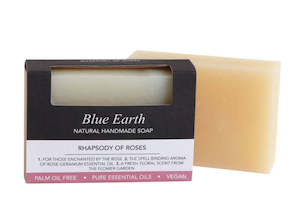 BLUE EARTH RHAPSODY OF ROSES SOAP