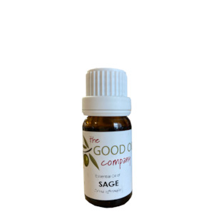 Good Oil Company Essential Oils: GOOD OIL COMPANY SAGE ESSENTIAL OIL 10ML