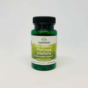 Herbal Supplements: SWANSON FULL SPECTRUM MORINGA OLEIFERA 60 CAPS