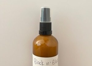 Products: All black n’ Blue 100mls