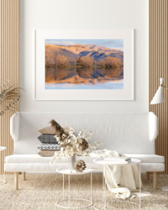 Products: Wairepo Autumn colours Framed Print - Rāhera Creative