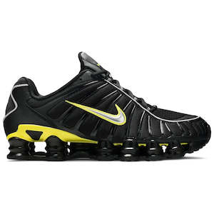 Nike Shox TL - Black Dynamic Yellow Metallic Silver