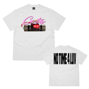 Womens Sizing: Corteiz No Time 4 Luv Tee - White