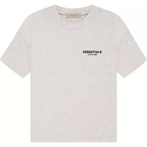 Apparel: Fear of God Essentials T-Shirt - Light Oatmeal (SS22)