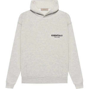 Fear Of God Essentials Hoodie Light Oatmeal