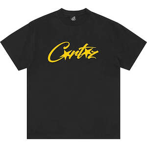 Corteiz: Corteiz OG Allstarz Tee - Black & Yellow