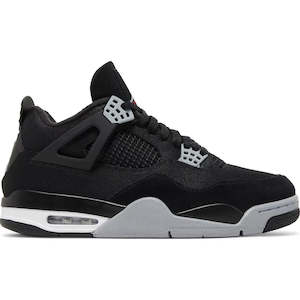 Air Jordan 4: Air Jordan 4 Retro SE - Black Canvas