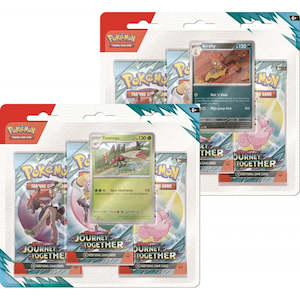 Website Releases: Pokémon TCG Scarlet & Violet - Journey Together 3 Pack Blister