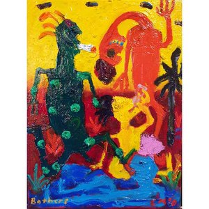Bathers (after Seurat)