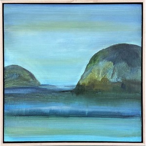 In Situ By Painter Kathryn Carter: Morning in early spring
