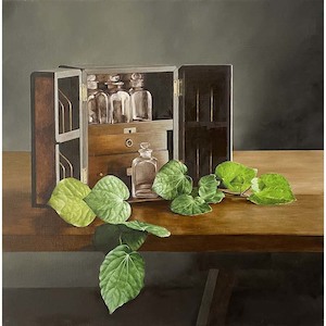 Twelve Months In The Pompallier Mission Garden: August: Kawakawa & Medicine Cabinet