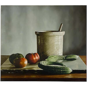 January: Tomatoes & Cucumbers