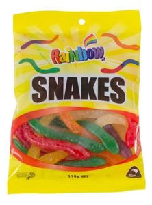 Rainbow Snakes 20 x 110g bags