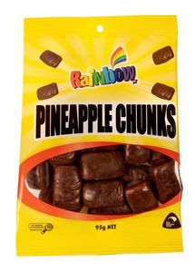 Rainbow Pineapple Chunks 95g