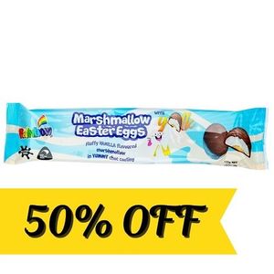 Rainbow 120g Vanilla Easter Eggs