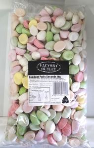 Products: Seconds Fondant Puffs 1kg