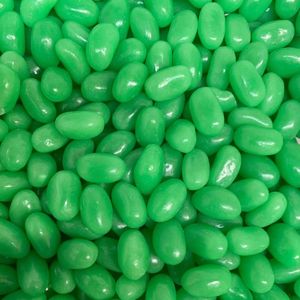Jelly Beans: Green Jelly Beans 1kg
