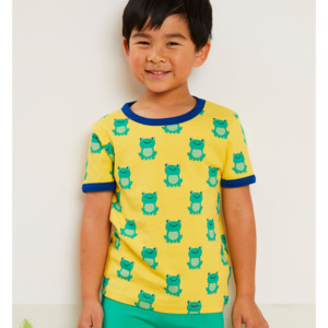 Market Sale Prices Available For A Short Time Online Too: Toby Tiger - SS Tee - Organic Frog