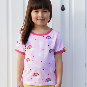 Market Sale Prices Available For A Short Time Online Too: Toby Tiger - SS Tee - Organic Dove